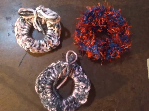 3 pack variety scrunchies