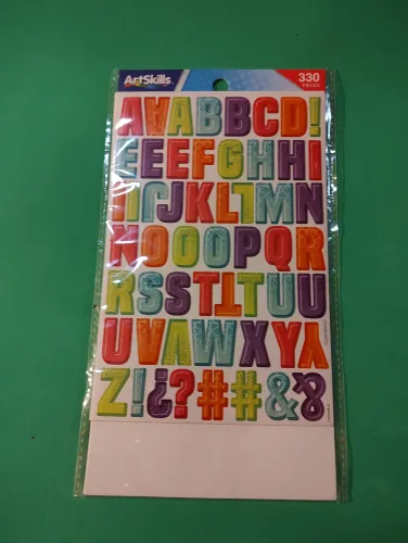 Letter Stickers